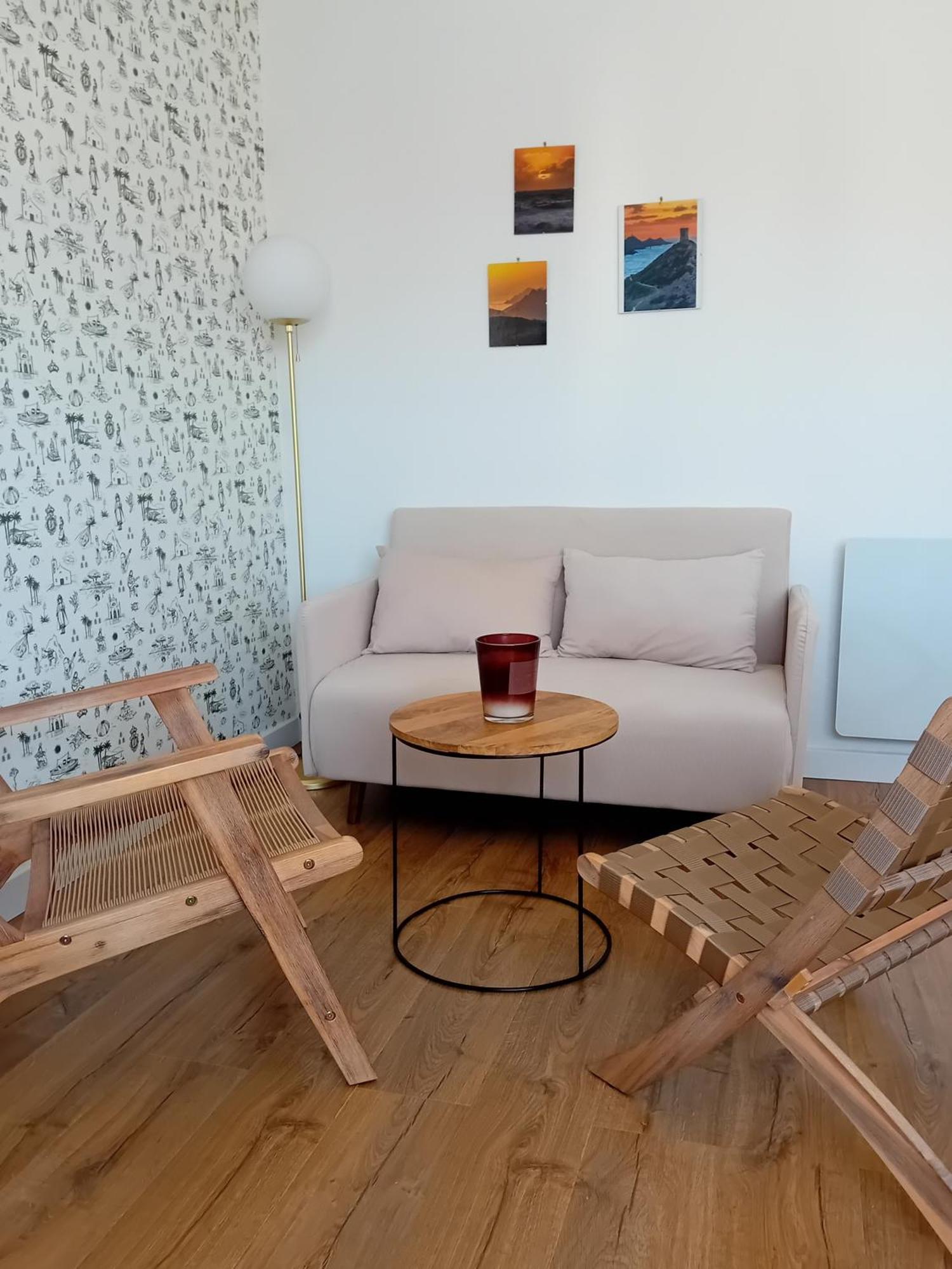 Lumineux Et Cosy F3 Vue Mer Ajaccio  Kültér fotó